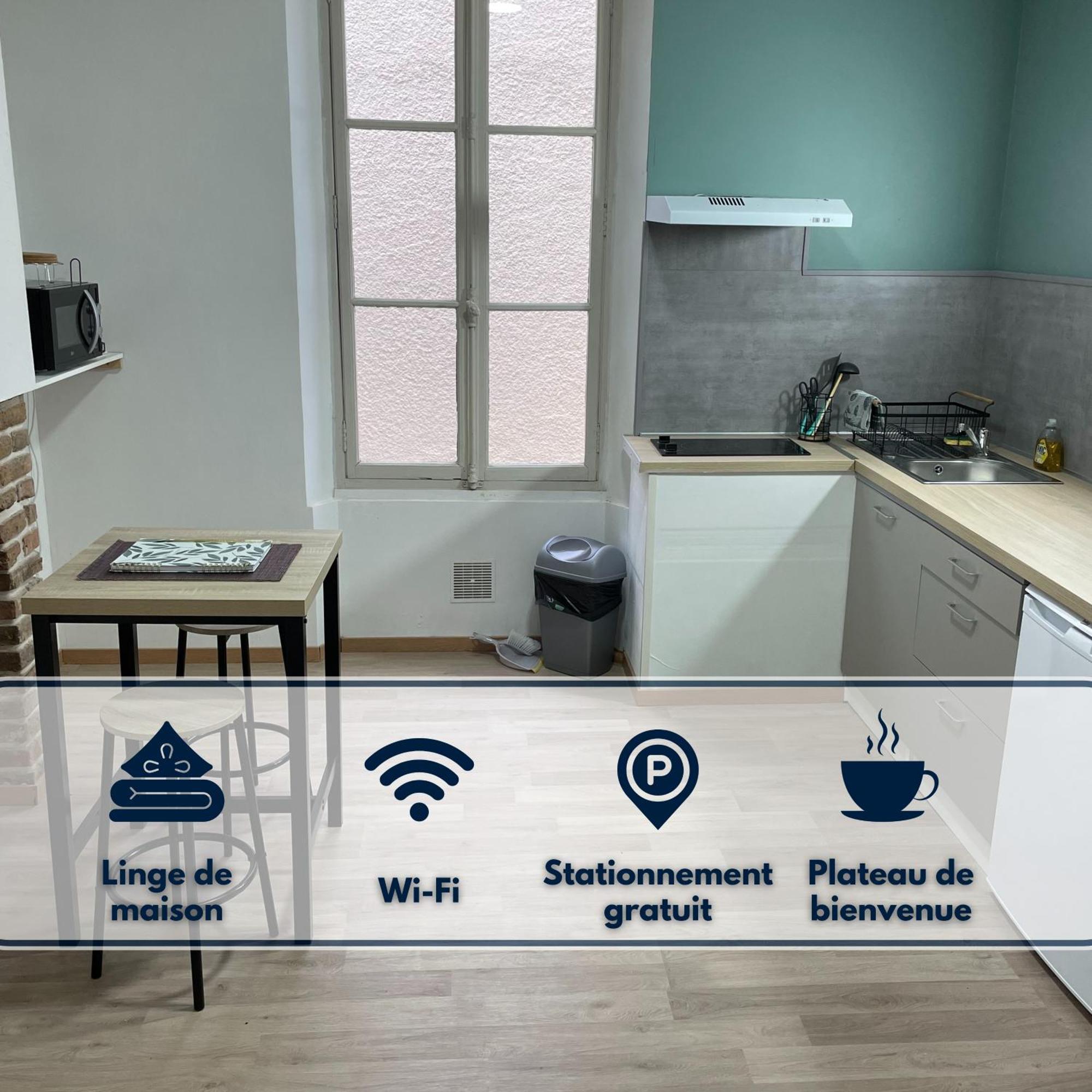 Logement Cosy Avec Stationnement Gratuit 特鲁瓦 外观 照片